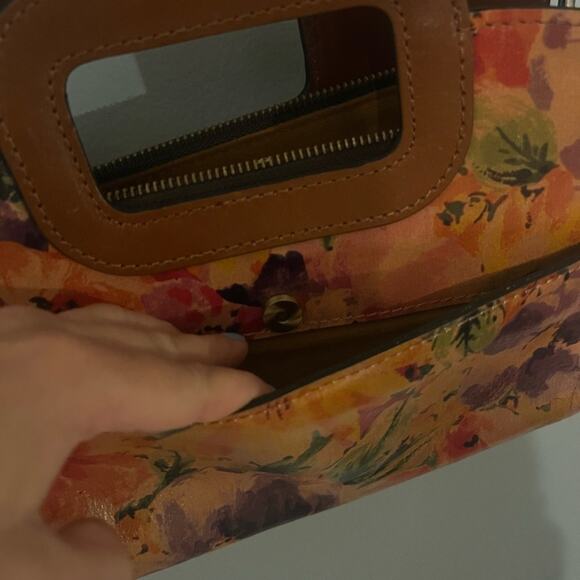 Patricia Nash Rainbow Top Handle Crossbody Bag Rainforest New With Dustbag New - Picture 9 of 15